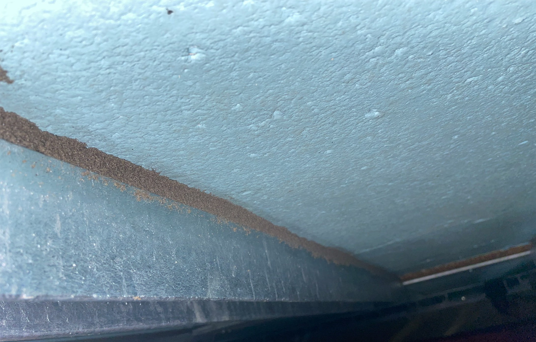 RAAC panel soffit with in-situ strengthening steelwork