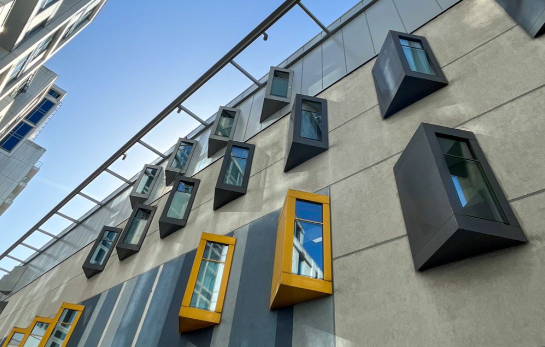 St George's Island Manchester Facade remediation